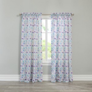 BrylaneHome BH Studio Microfiber Rod-Pocket Panel - 1 of 4