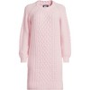 Lands' End Women's Cotton Blend Cable Crew Neck Sweater Dress - 3 of 3