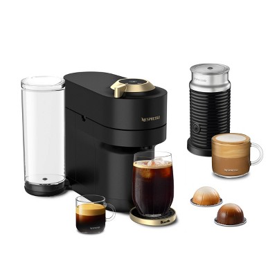 Nespresso Limited-Edition Vertuo Pop+ Deluxe Coffee and Espresso Maker by Breville with Milk Frother