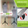 BestMassage Female Mannequin Female Dress Form Mannequin for Sewing Counter Window Display - 4 of 4