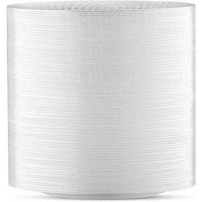 Diamond Crystal Clear 7.5" Heavy Duty Plastic Party Plates