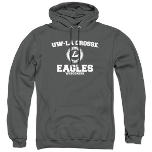 University of Wisconsin La Crosse Official Circle Logo Adult Pull-Over Hoodie - 1 of 4