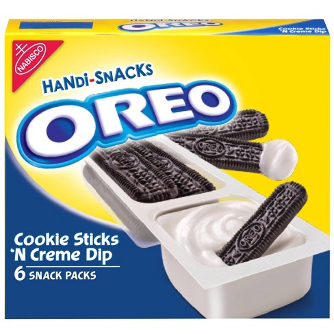 Handi Snacks Oreo Cookie Sticks N Creme 1oz 6ct Target