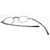 Calabria Spec-Folding COMPACT Metal Designer Reading Glasses Antique Silver+1.50 - 4 of 4