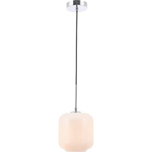 Elegant Lighting Axiom 1-Light Honey Gold Pendant with Minimalist Design - 1 of 4