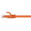 Monoprice Cat5e Ethernet Patch Cable - 7 Feet - Orange | Network Internet Cord - Snagless RJ45, Stranded, 350Mhz, UTP, Pure Bare Copper Wire, 24AWG - - image 2 of 4