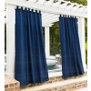 Grasscloth Outdoor Curtain Panel with Grommet Top, 110"W x 84"L - image 2 of 2