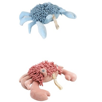 REGALWOVEN 2 Packs Cute Animal Chenille Soft Absorbent Decorative Cartoon Fuzzy Ball Hand Towel 9" x 12"
