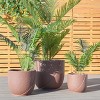 Moda Furnishings Indoor Outdoor Planter Pots (Set of 3) - 3 of 4
