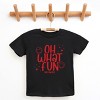 SmileyWorld Oh What Fun - Youth Short Sleeve Graphic T-Shirt and Toddler Short Sleeve Graphic T-Shirt - 2 of 3