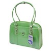 McKlein Hillside Laptop Briefcase Women's Career Green Genuine Leather Shoulder Straps : McKlein USA - 4 of 4