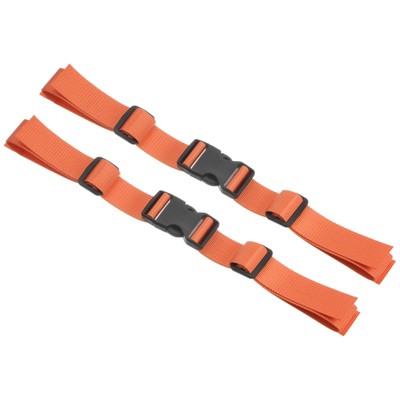 Unique Bargains Polyester Adjustable Quick-Release Buckle Backpack Waist Straps 2 Pcs