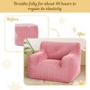 JOYRACER Bean Bag Chair Sofa, Big Comfy Chair For Bedroom Living Room, Bean Bag Lazy Chair For Adults With Pocket Armrests For Gaming & Reading - 2 of 4