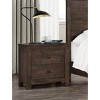 Wallace & Bay Bonilla Nightstand, Gray Brown - 4 of 4