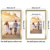Americanflat Picture Frame with Oval Mat Insert and Shatter-Resistant Glass - Signature Collection - Photo Frame for Wall Display - 2 of 4