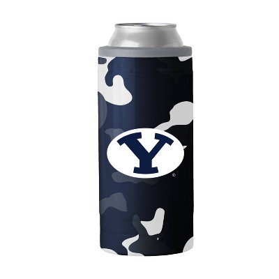 NCAA BYU Cougars 12oz Slim Can Camo Cooler