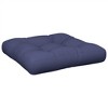 vidaXL Pallet Cushion Navy Blue 19.7"x19.7"x4.7" Fabric - 2 of 4