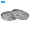 Unique Bargains Lightweight Sturdy Durable Nordic Minimalist Plant Saucers 2 Pcs - 3 of 4