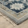 Oriental Weavers Majorca MAJ05 Grey / Blue Indoor Area Rug - 2'6" x 10' - 3 of 4