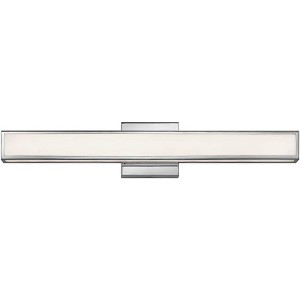Hinkley Alto 24" Wide White and Chrome Modern LED Bath Light - 1 of 4