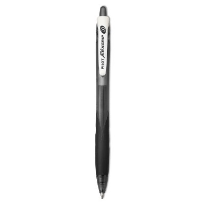 Pilot RexGrip BeGreen Retractable Ball Point Pen Black Ink 1mm Dozen 32370