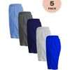 Jump Start Men's 5-Pack Lightweight Breathable Moisture Wicking Mesh Shorts - 3 of 4