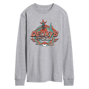 Men's - Pokémon - Deoxys Racing Long Sleeve Graphic T-Shirt - 1 of 3