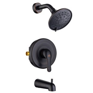 CASAINC Bathtub Faucet Set with Tub Spout Shower Head - 1 of 3