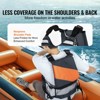 VEVOR Life Vest for Watersports (PFD), Life Jacket with Waterproof Nylon & 110N Buoyancy, Life Vest/Jacket for Any Water Activity-Fishing, Kayaking - 3 of 4