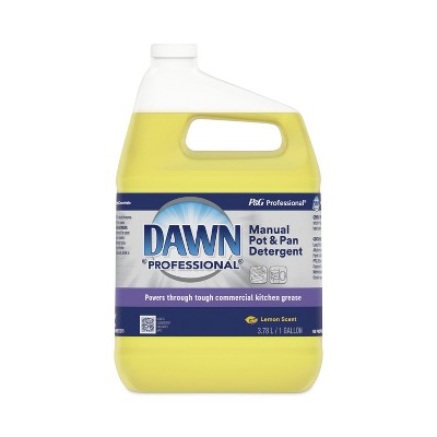 Dawn Professional Manual Pot & Pan Detergent, Lemon - Case of 4 - 1 gal