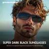 grinderPUNCH Polarized Wraparound Sunglasses - Outdoor Sports & Driving Sunglasses for Men & Women - Lightweight Polarized UV Protection - 3 of 4