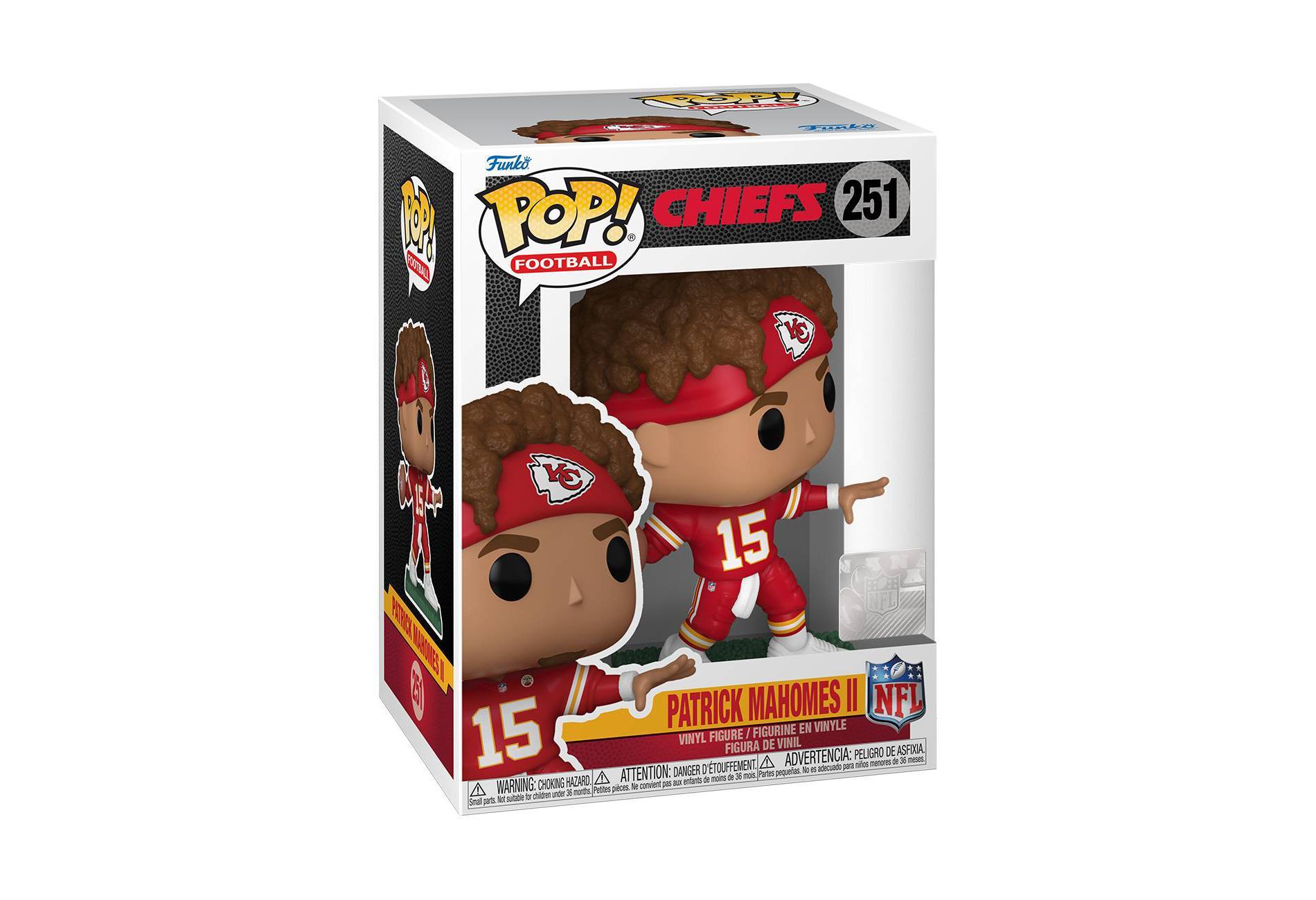 Funko POP! NFL: Kansas City Chiefs - Patrick Mahomes II(2023)