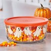 Anchor 7c Ghosts Glass Food Storage Container - 2 of 3
