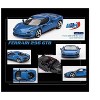 Ferrari 296 GTB Blue Corsa 1/64 Diecast Model Car by BBR - 3 of 4