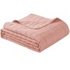 Swift Home | Enzyme Washed Crinkle Channel Stitched 3-Piece Quilt Set - 4 of 4