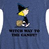 Girls' - Peanuts - Witch Way To The Candy Fit & Flair Cap Sleeve Dress - 2 of 4