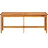 59.1"Patio Bench 59.1"x13.8"x17.7" Solid Wood Acacia - 3 of 4
