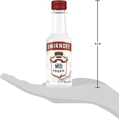Smirnoff Vodka - 50ml Bottle