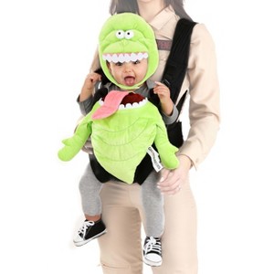 HalloweenCostumes.com    Ghostbusters Slimer Baby Carrier Cover, White/Pink/Green - 1 of 3