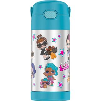 Thermos L.O.L. Surprise! Remix 12oz FUNtainer Water Bottle with Bail Handle - Blue