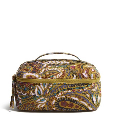 Vera Bradley Women's Outlet Cotton Essential Brush Up Cosmetic Case