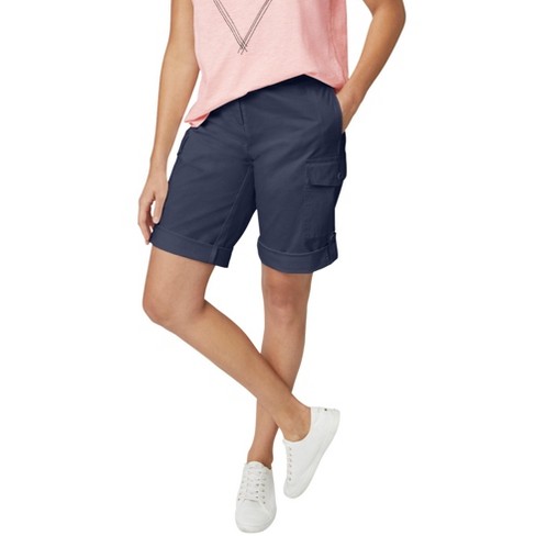 Womens navy cargo on sale shorts