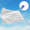 Unique Bargains Plastic Lawn Garden Anti-Wind Flag Pole Clips 20 Pcs - 4 of 4
