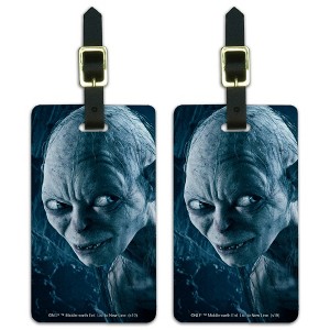 Lord of the Rings Gollum Character Luggage ID Tags Set of 2 - 1 of 4