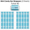 Big Dot Of Happiness Prom - Mini Candy Bar Wrappers, Round Candy Stickers  And Circle Stickers - Prom Night Party Candy Favor Sticker Kit - 304 Pieces  : Target