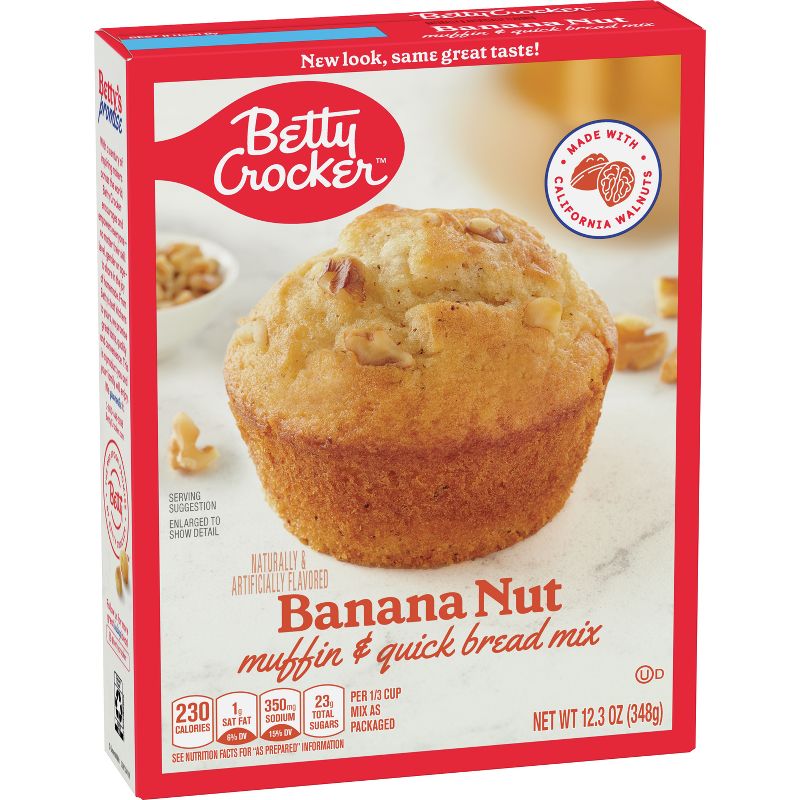 Betty Crocker Banana Nut Muffin Mix - 12.3oz, 3 of 14