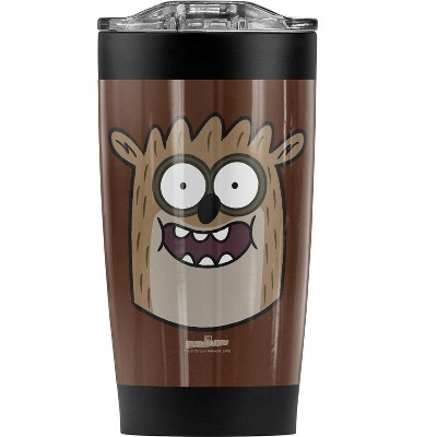 The Regular Show Rigby Steel Tumbler 20oz Coffee Travel Mug