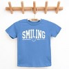 The Juniper Shop SmileyWorld Arched Varsity Youth Short Sleeve Tee - 2 of 4