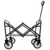 Vynxaria Collapsible Foldable Wagon Cart, Heavy Duty Utility Cart for Beach, Camping, Shopping, Sports, Gardening, Fishing, Supports 225lbs, Black - 4 of 4