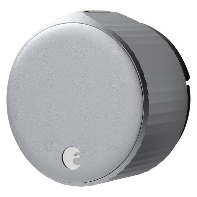 Photo 1 of August AUG-SL05-M01-S01 Wi-Fi (4th Gen) Smart Lock - Fits Your Existing Deadbolt in Minutes, Silver